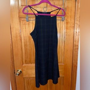 Black plaid Brandy Melville dress